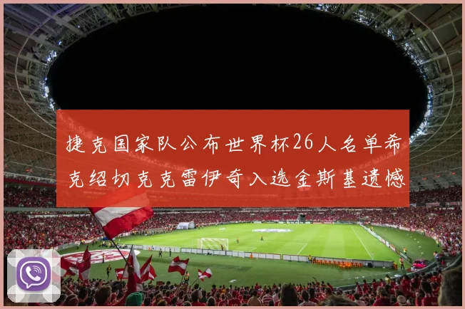 捷克国家队公布世界杯26人名单希克绍切克克雷伊奇入选金斯基遗憾落选