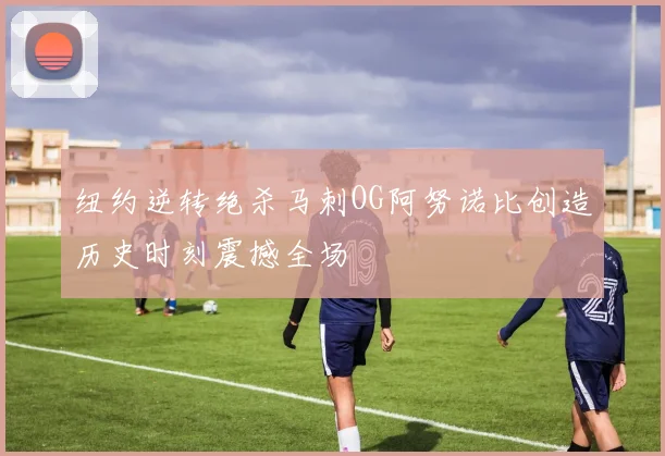 纽约逆转绝杀马刺OG阿努诺比创造历史时刻震撼全场